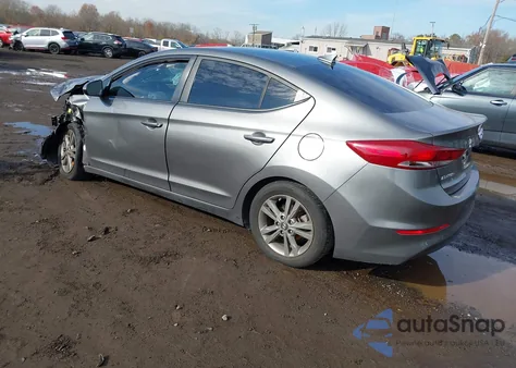 2018 Hyundai Elantra Sel z USA, uszkodzony, nr VIN 5NPD84LF3JH243601